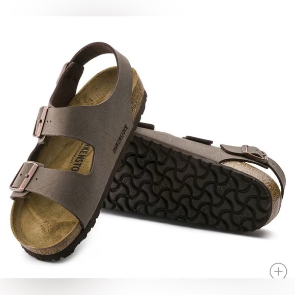 🤎BIRKENSTOCK MILANO BS MOCHA SANDALS 37 6-6.5 NARROW FIT - Picture 4 of 12